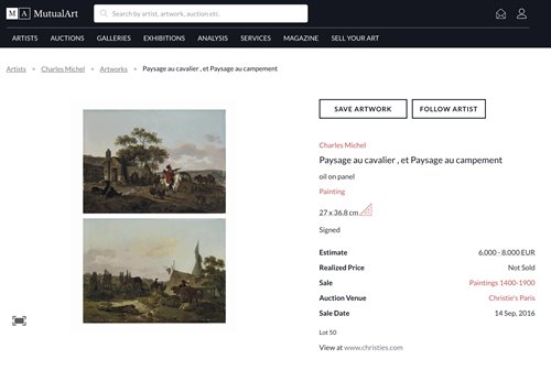 Paesaggi con cavalieri e tenda da campo